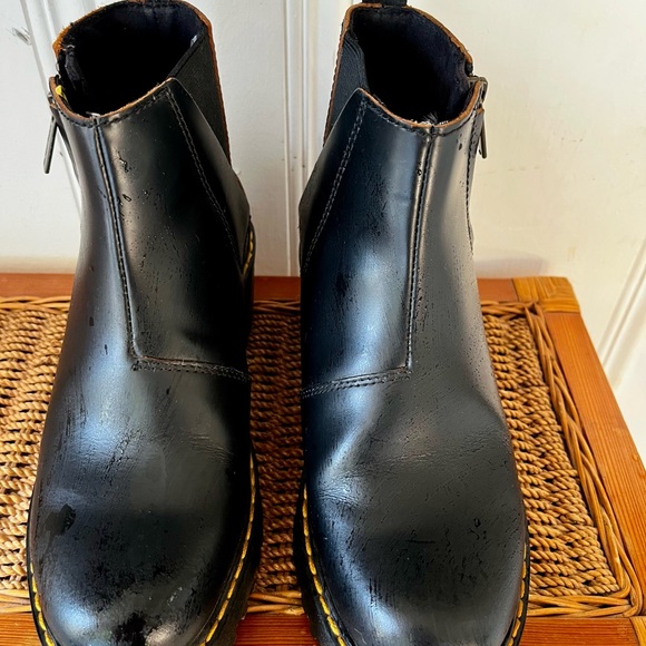 Dr. Martens Black Ankle Boots - Picture 1 of 6